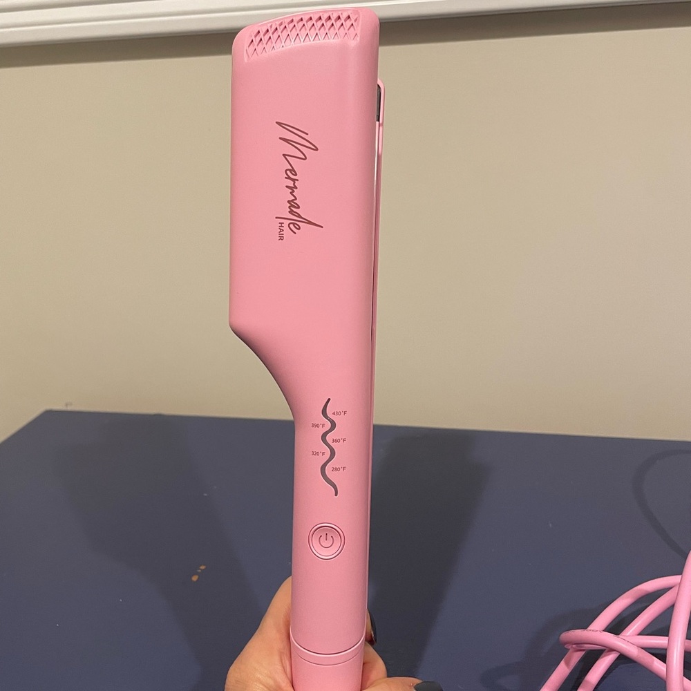 Mermade Double Hair Waver-Pink